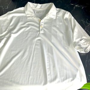 Mens White NikeGolf DriFit polo shirt! Size XL! Very nice, no stains/tears/etc!
